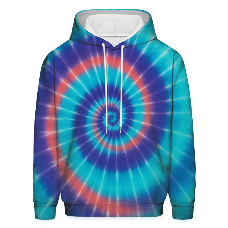 Cosmic Spiral Itajime graphic hoodies