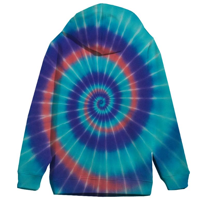 Cosmic Spiral Itajime graphic hoodies