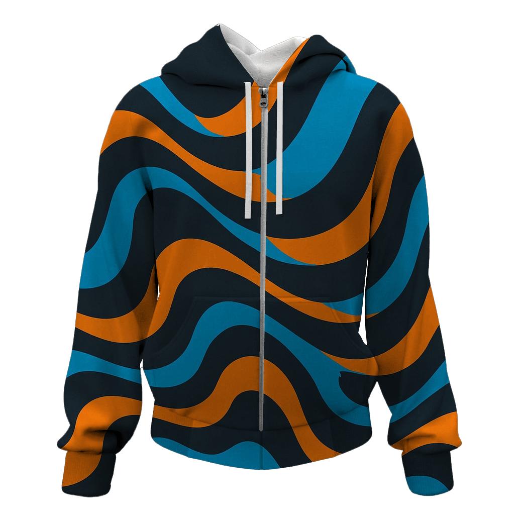 Electric Funk Waves hoodie trends
