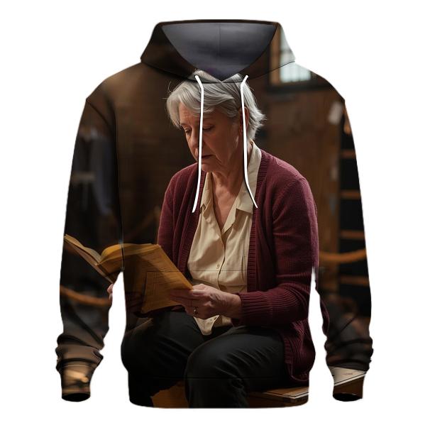 Polly Holliday Rehearsal At The Southern Playhouse graphic hoodies
