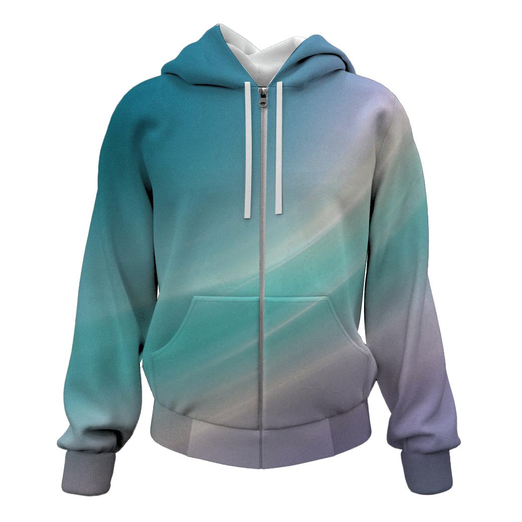 Tidal Opal Sweep printed hoodies