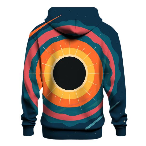 Coronal Ring Mosaic printed hoodies