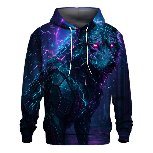 Chrome Cipher Wolf hoodie designs