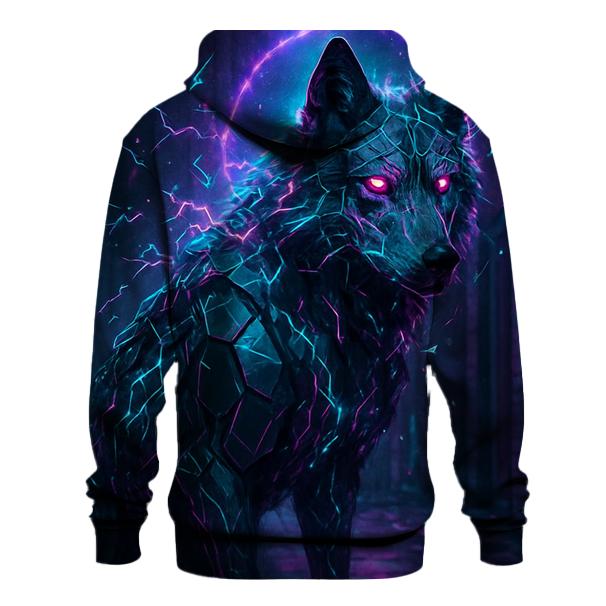 Chrome Cipher Wolf hoodie designs