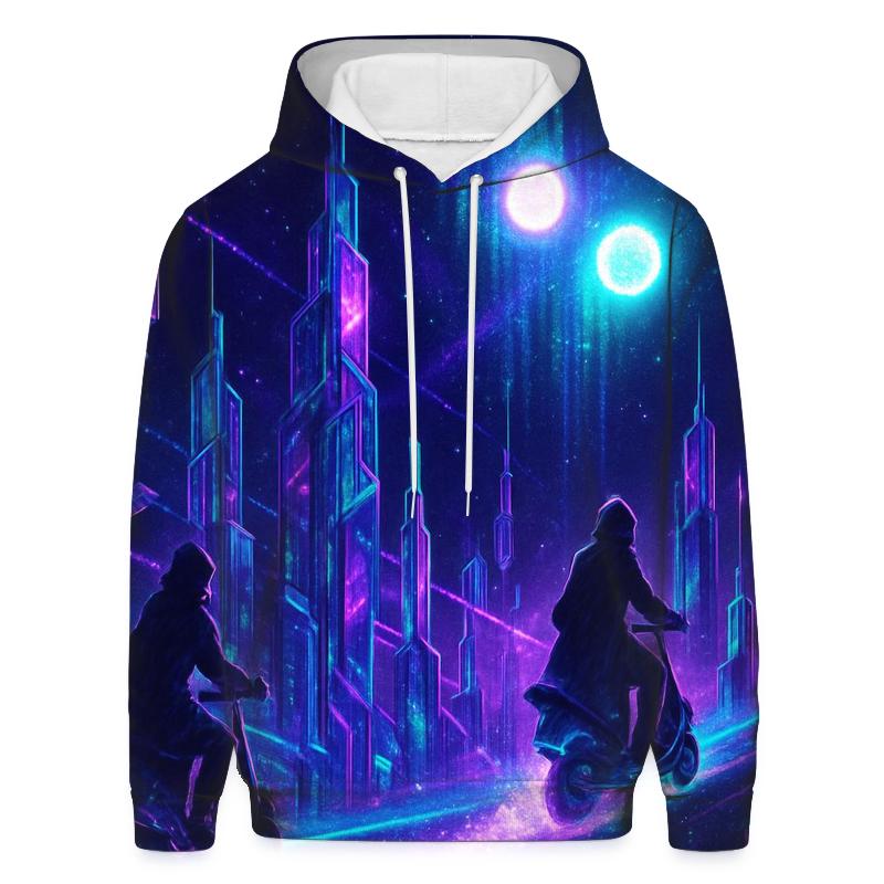 Stardust Circuit City lightweight hoodies