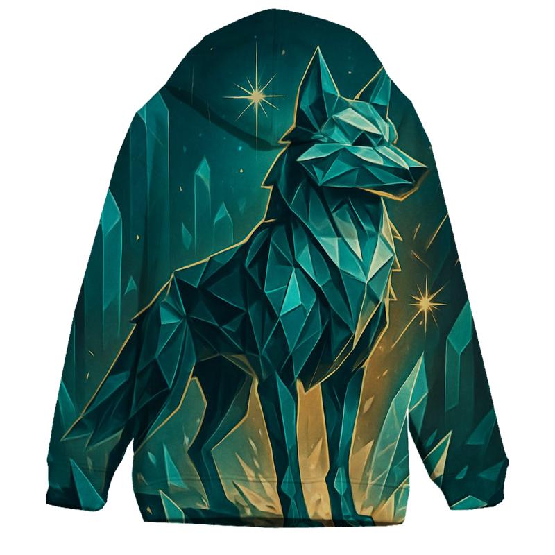 Crystal Guardian Wolf hoodies fashion