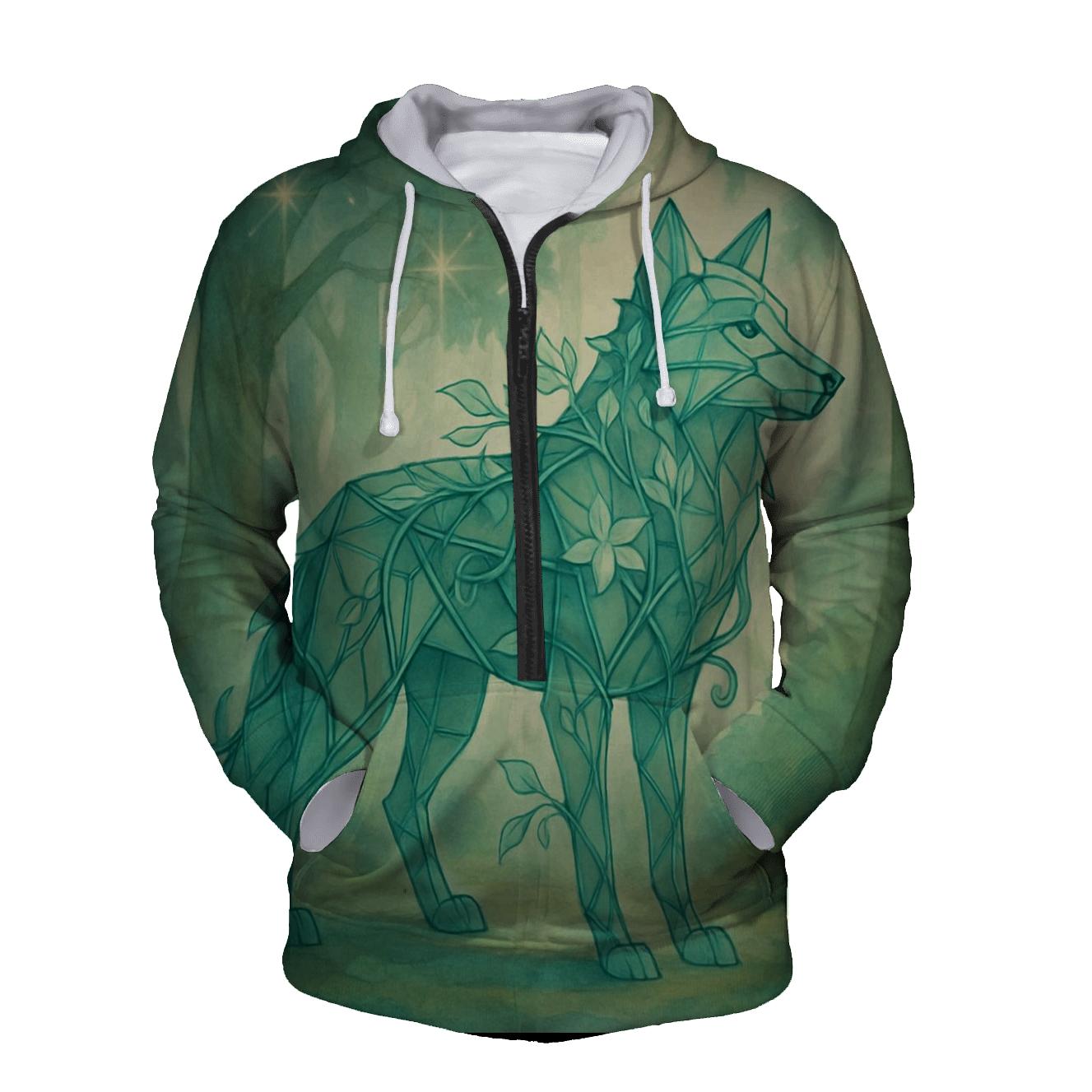 Sylvan Geomancer Wolf heavyweight hoodies