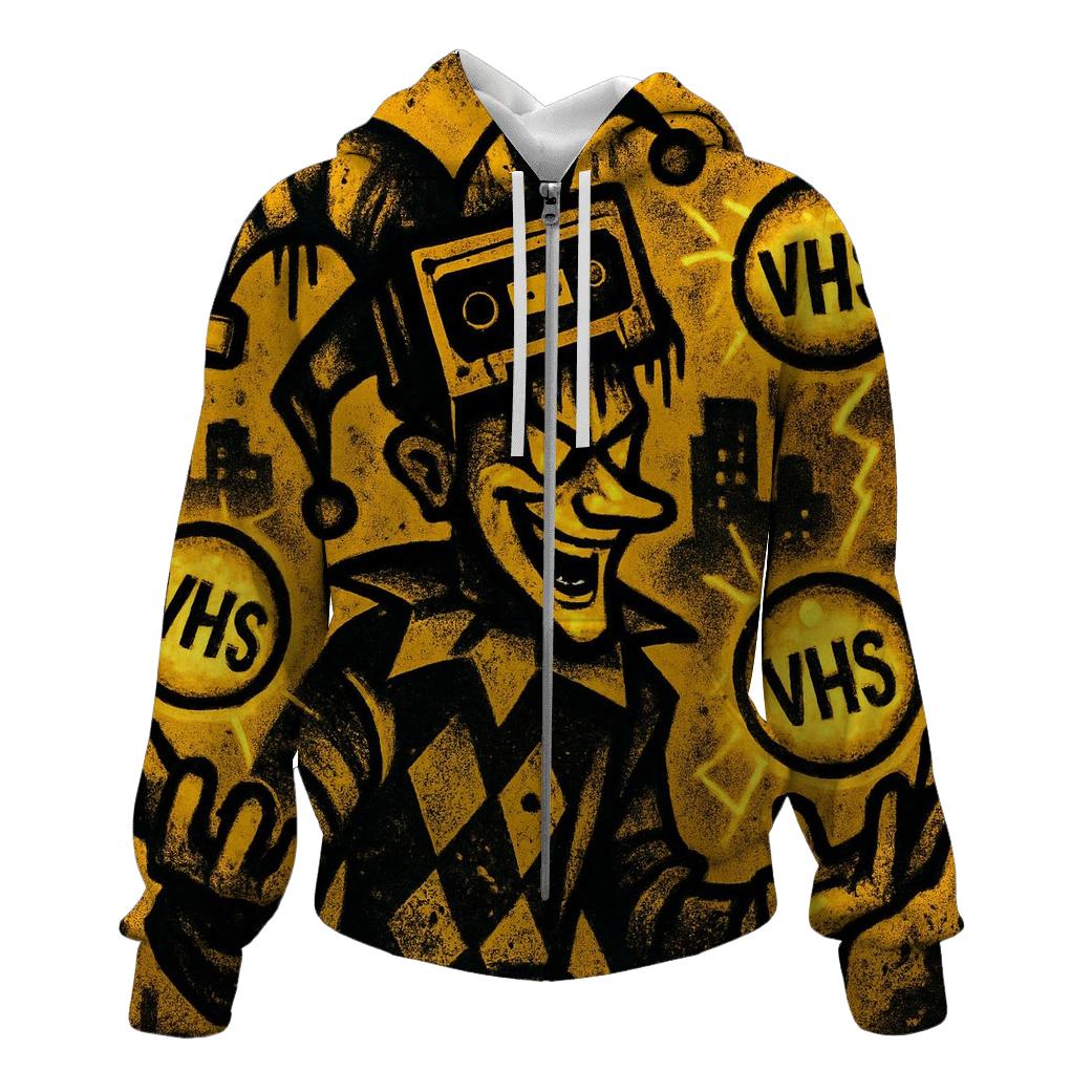 Tape-Head Jester hoodie designs