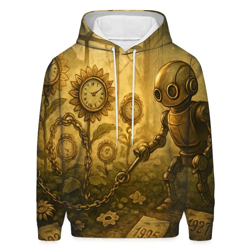 Random Clock Garden hoodie designs