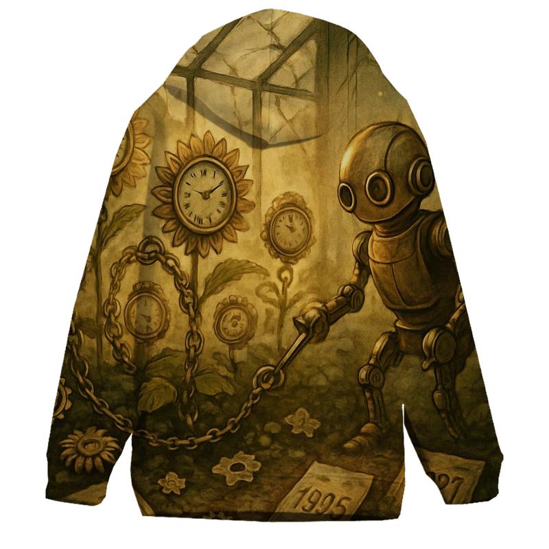 Random Clock Garden hoodie designs