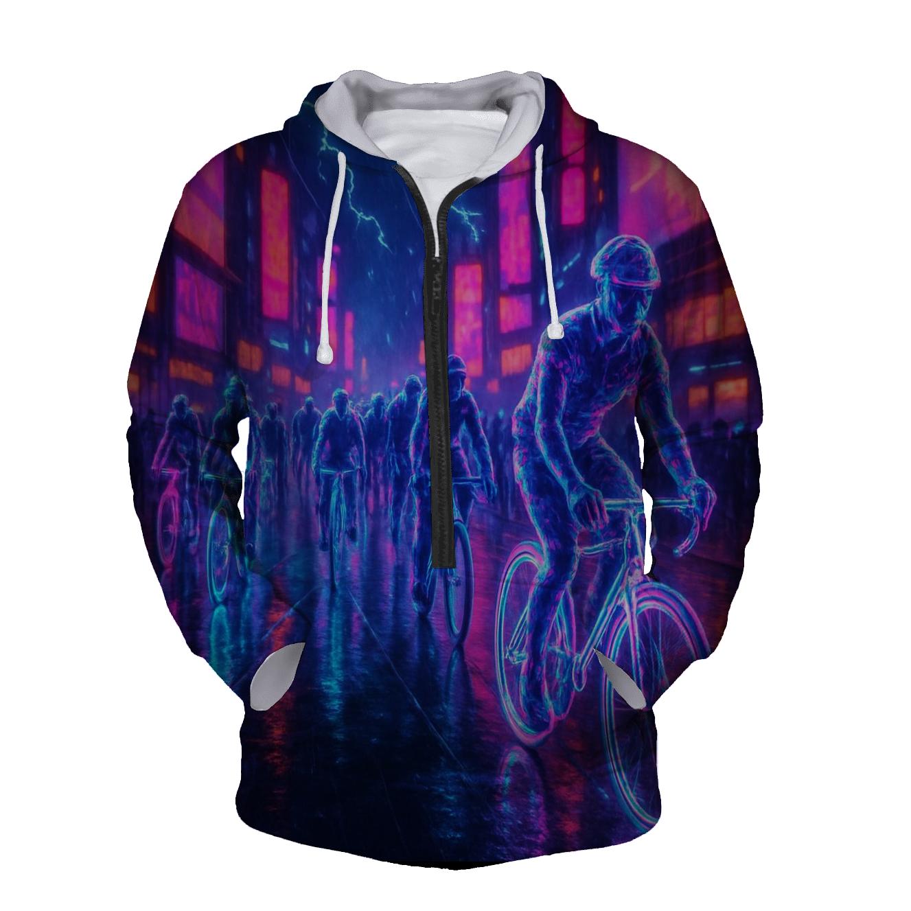 Hologram Bicycle Parade hoodie styles