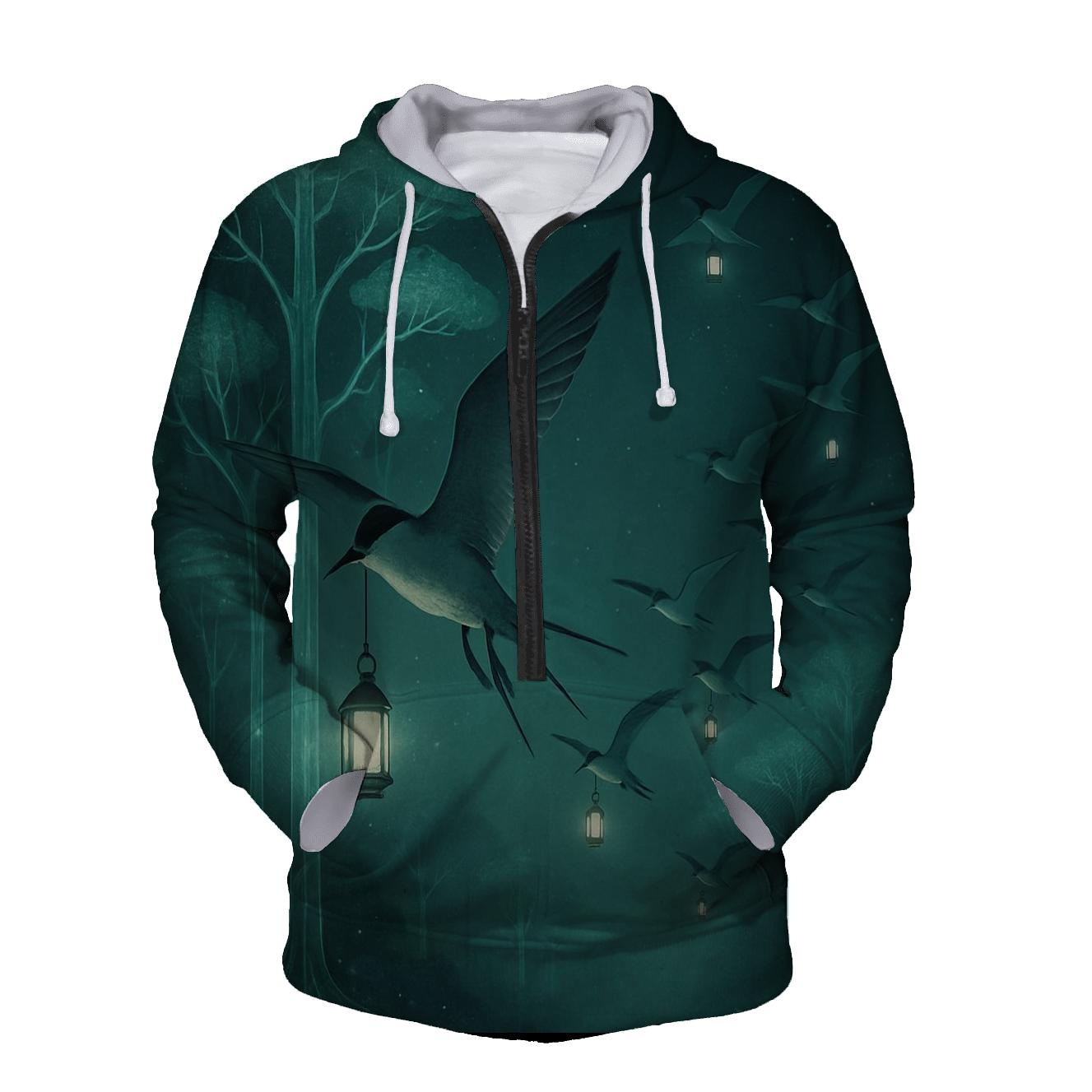 Forest Lantern Tern pullover hoodies