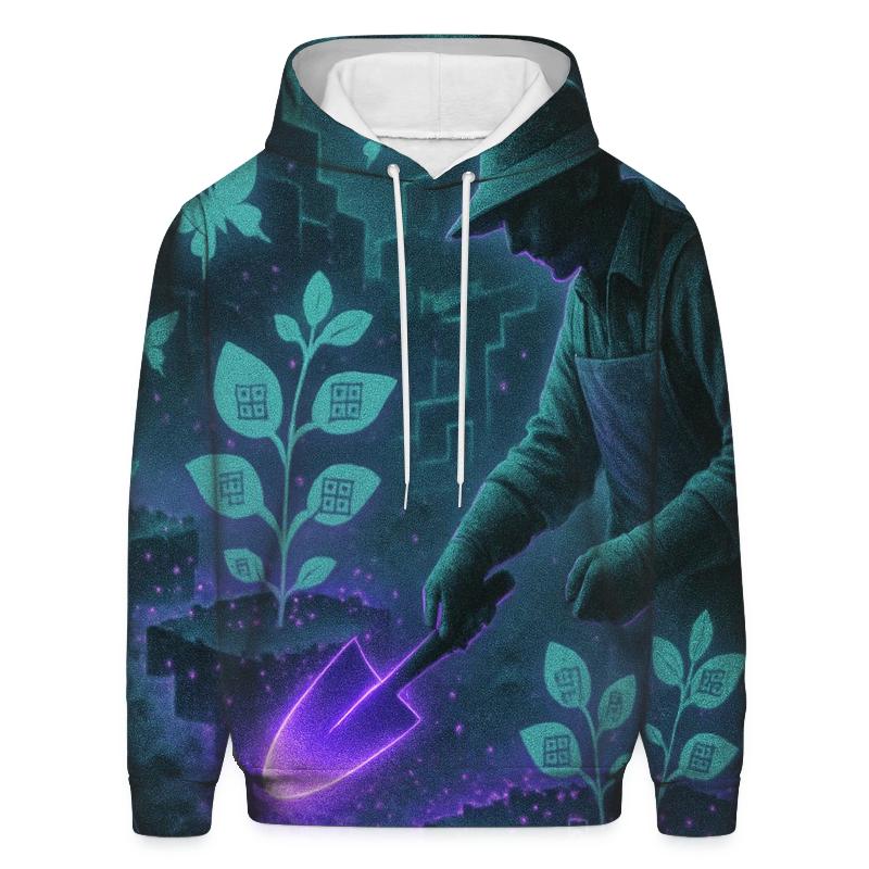 Random Quantum Gardener pullover hoodies
