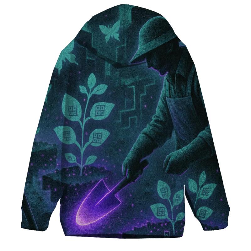 Random Quantum Gardener pullover hoodies