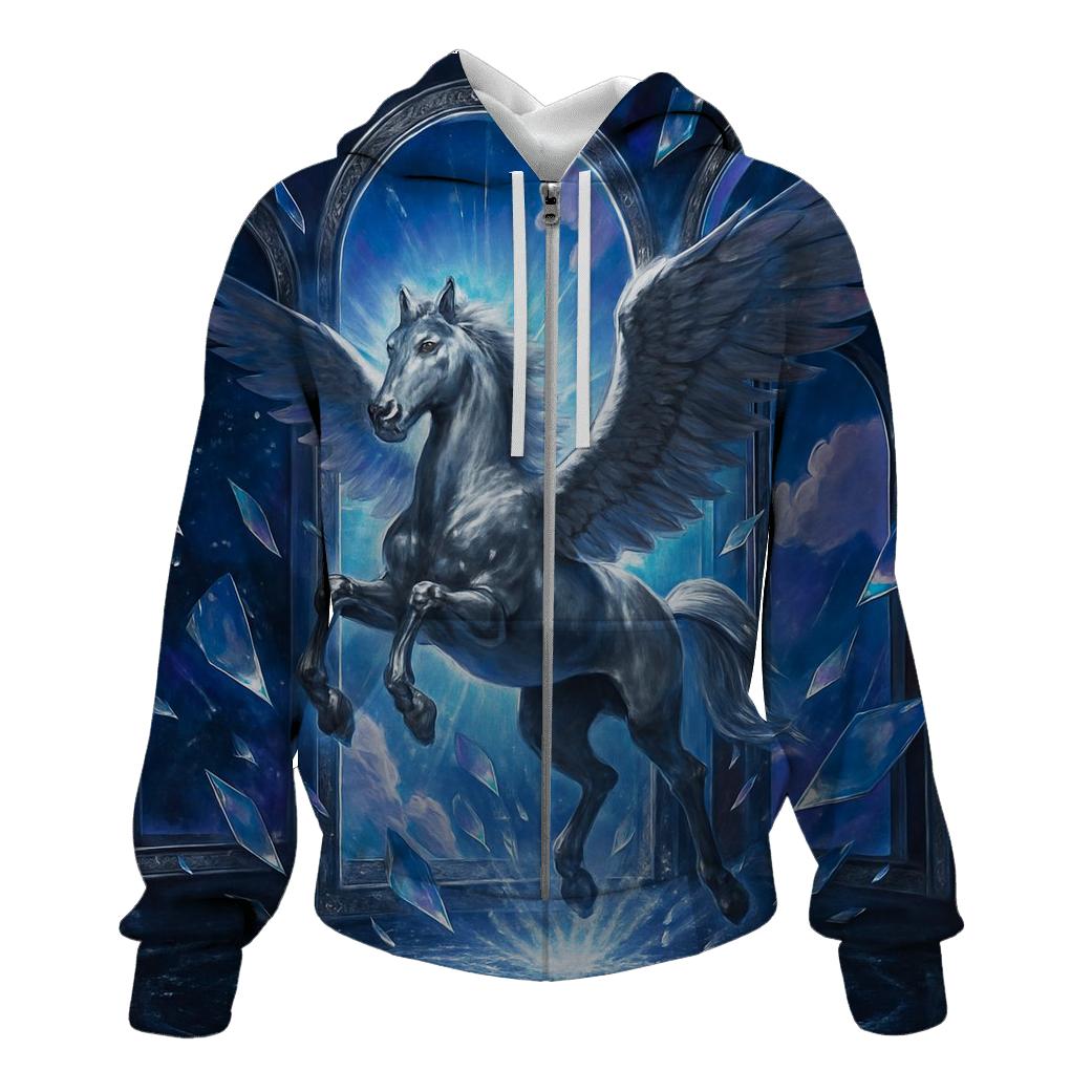 Mirror Maze Pegasus lightweight hoodies