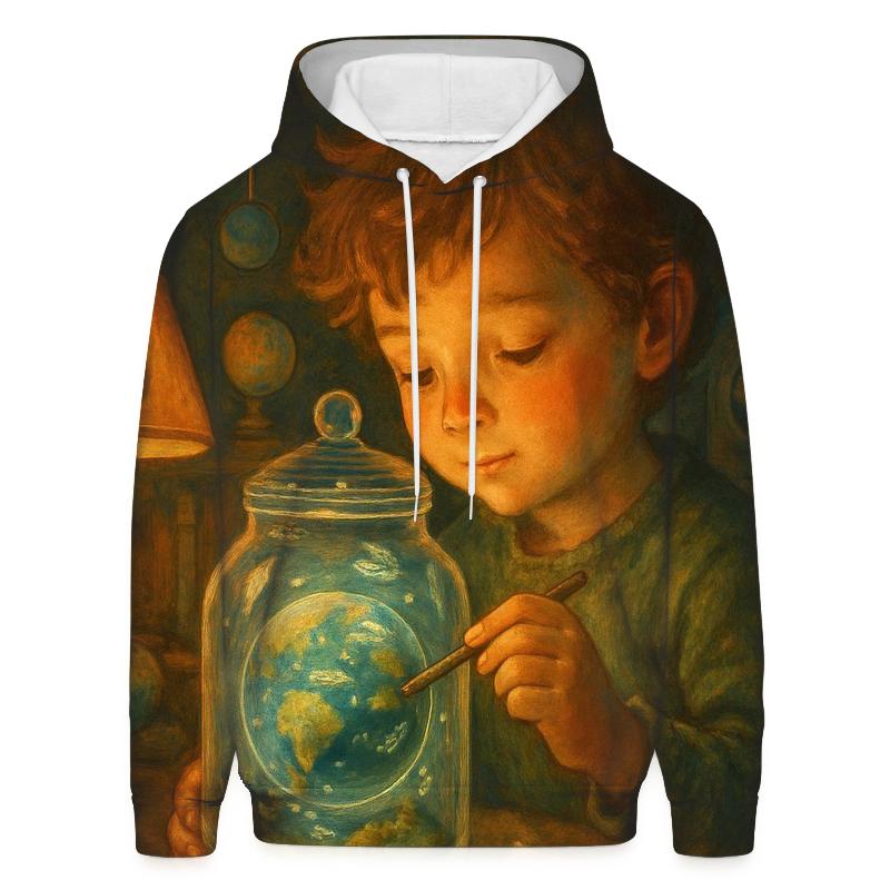 Random Pocket Planet Gardener lightweight hoodies