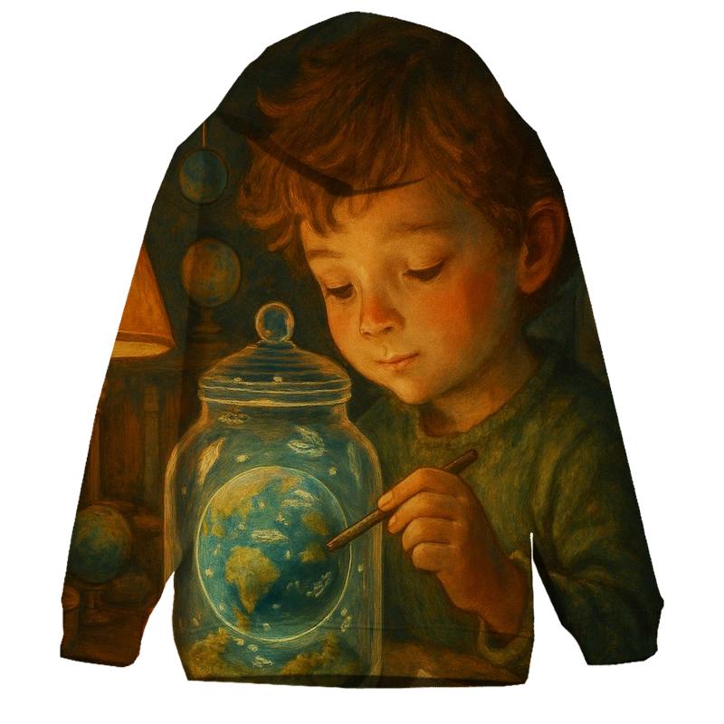 Random Pocket Planet Gardener lightweight hoodies