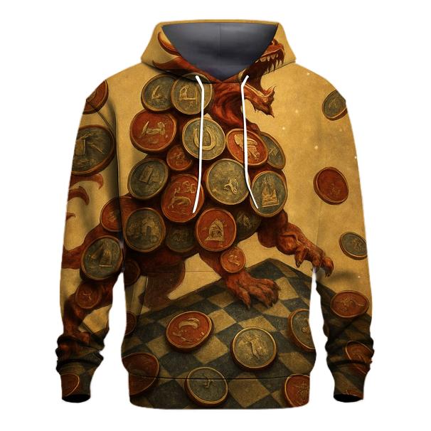 Token Beast Of Chance printed hoodies