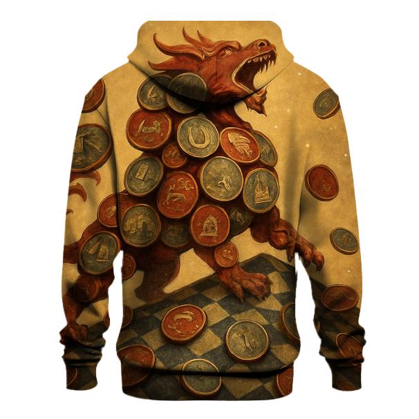Token Beast Of Chance printed hoodies
