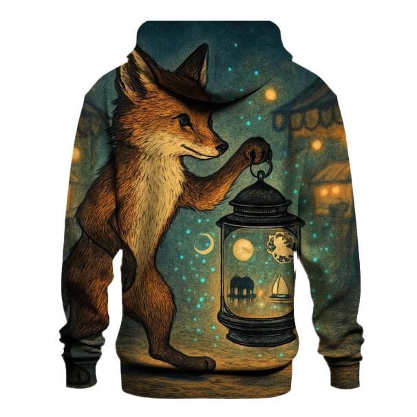 Serendipity Lantern Fox hoodies fashion