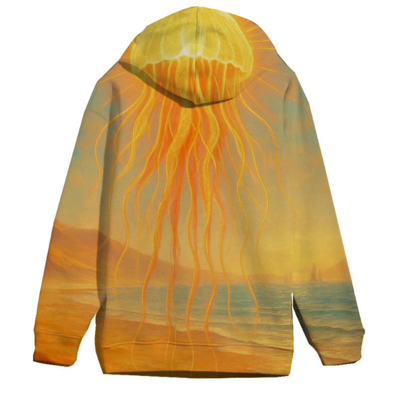 Random Solar Jelly zip-up hoodies