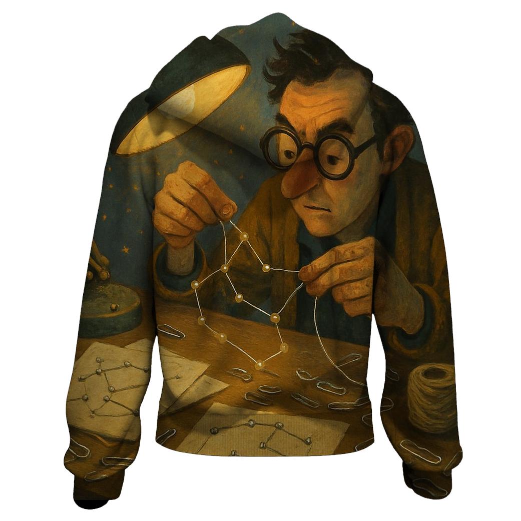 Paperclip Constellation Workshop custom hoodies