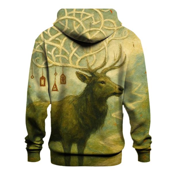 Random Hinterland Elk graphic hoodies