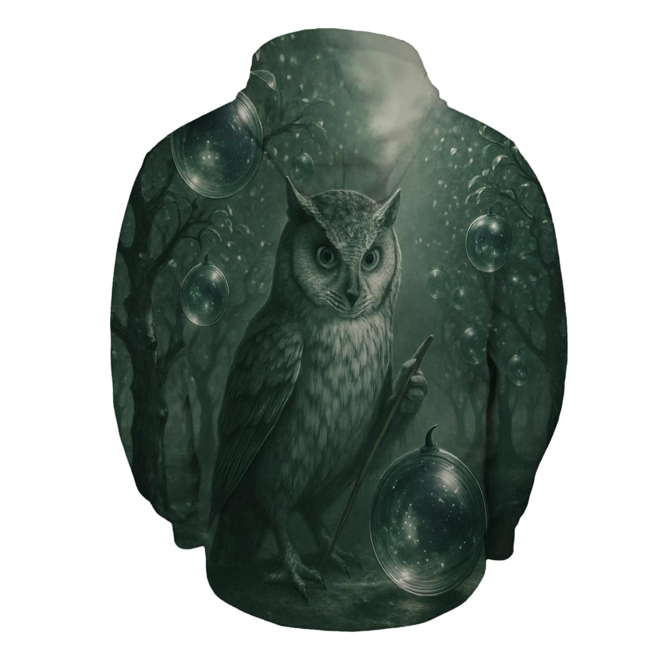 Glass Orchard Owl hoodie trends