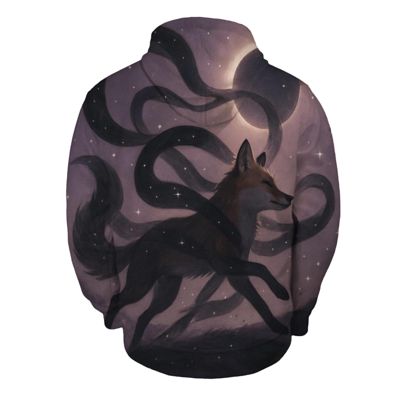 Ribboned Eclipse Fox hoodie styles