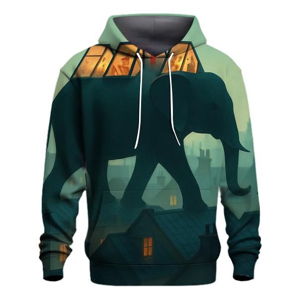 Random Skylight Elephant heavyweight hoodies