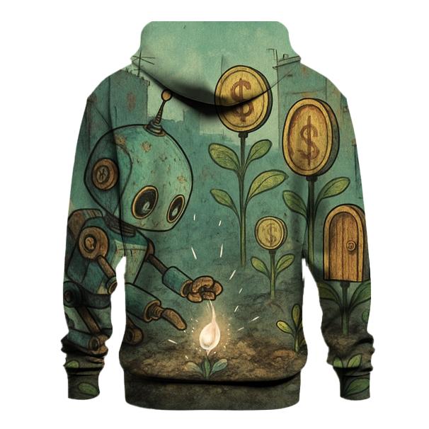 Random Seedling Robot premium hoodies