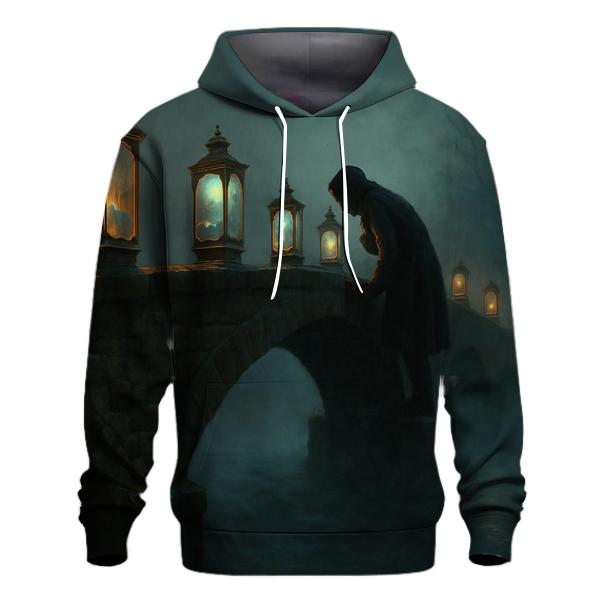 Random Lantern Bridge premium hoodies