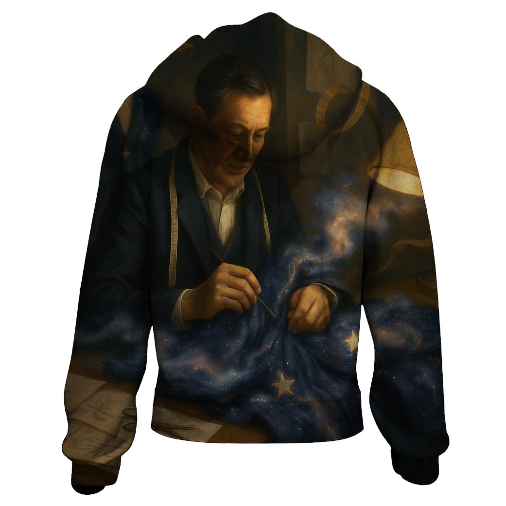 Nebula Tailor Atelier zip-up hoodies