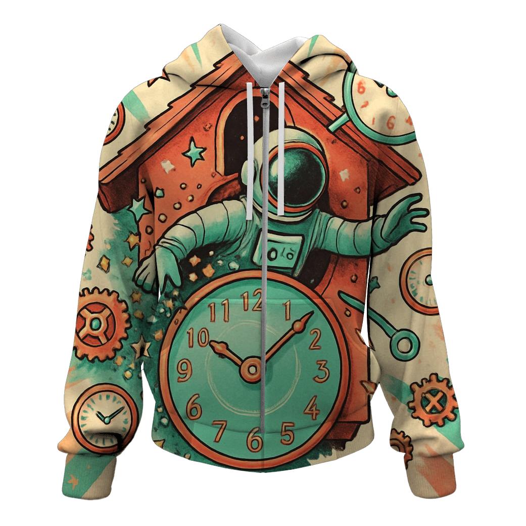 Cuckoo Clock Cosmonaut heavyweight hoodies