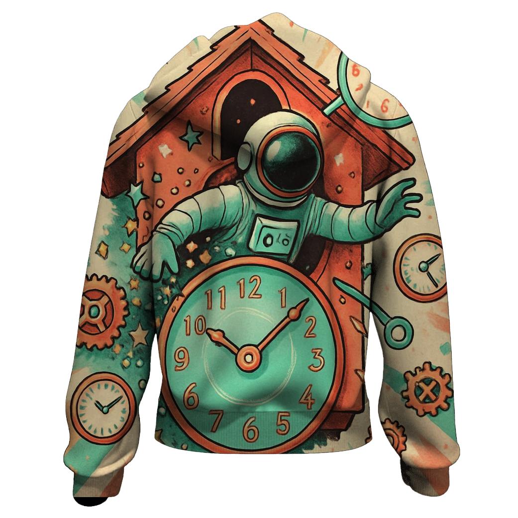 Cuckoo Clock Cosmonaut heavyweight hoodies