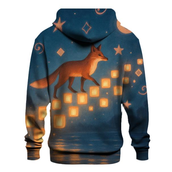 Random Lantern Bridge Fox heavyweight hoodies