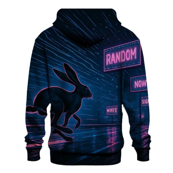 Random Signal Hare pullover hoodies