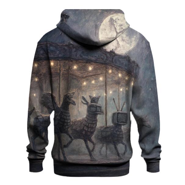 Random Moonlit Carousel graphic hoodies