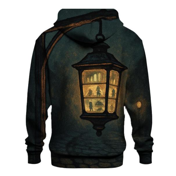 Random Signal Lantern graphic hoodies