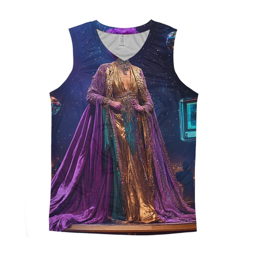 Jeff Goldblum Grandmaster Of Cosmic Fanfare custom tank tops