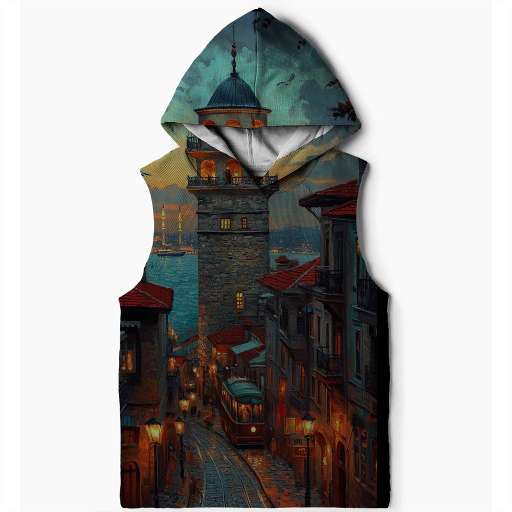 Galata Tower - Istanbul embroidered hoodies