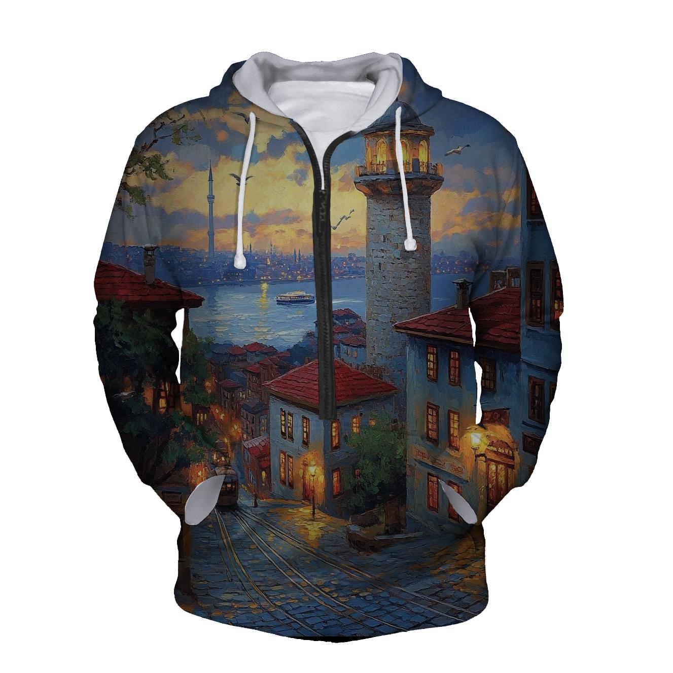 Galata Tower - Istanbul custom hoodies