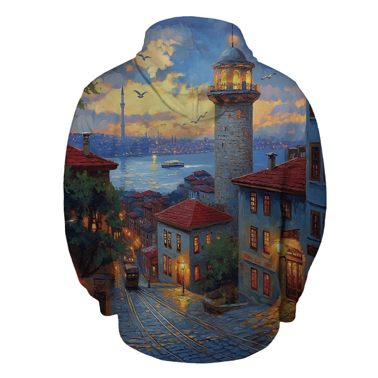 Galata Tower - Istanbul custom hoodies