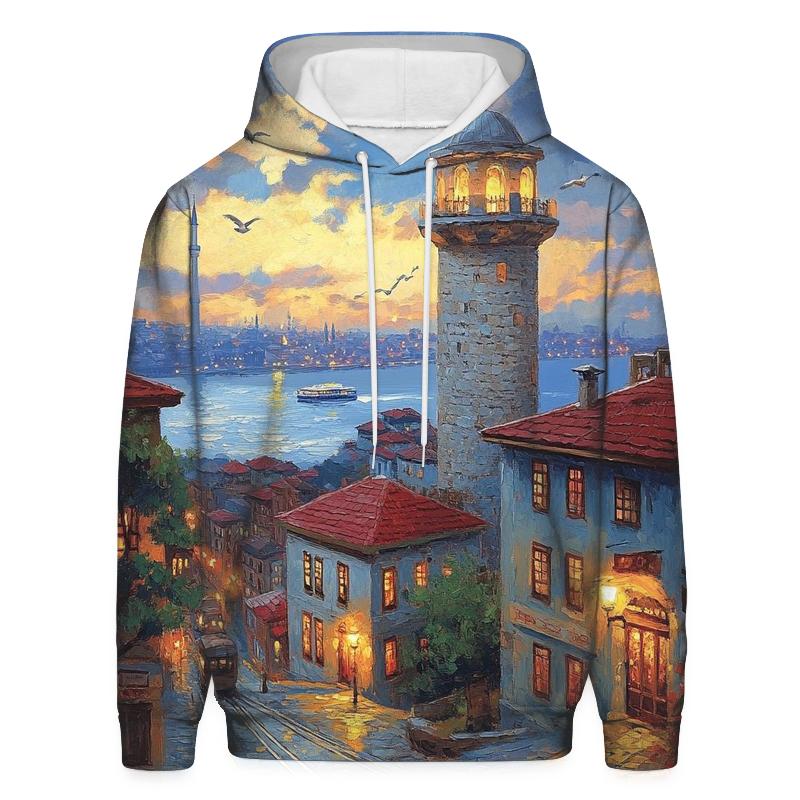 Galata Tower - Istanbul premium hoodies