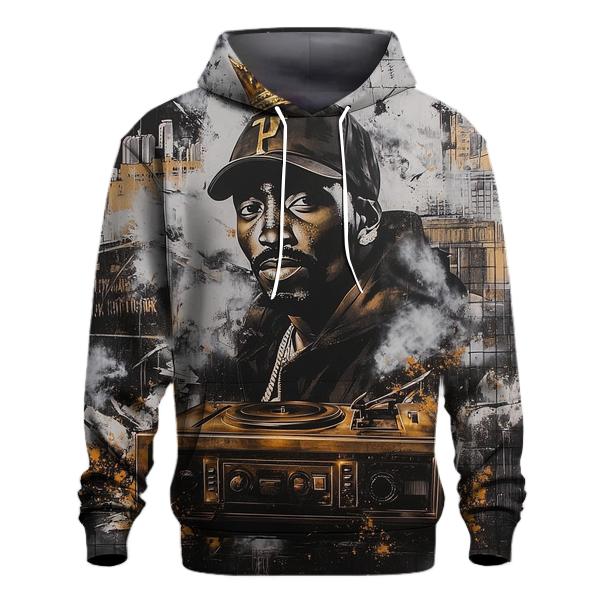 Concrete Rose Requiem printed hoodies