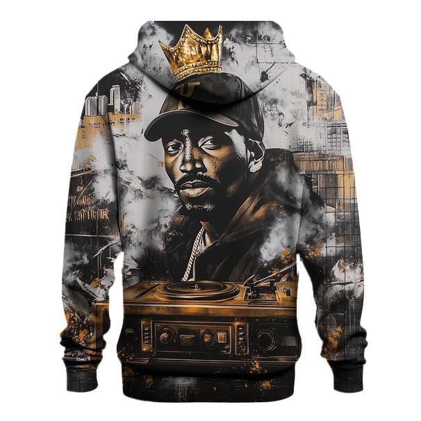 Concrete Rose Requiem printed hoodies