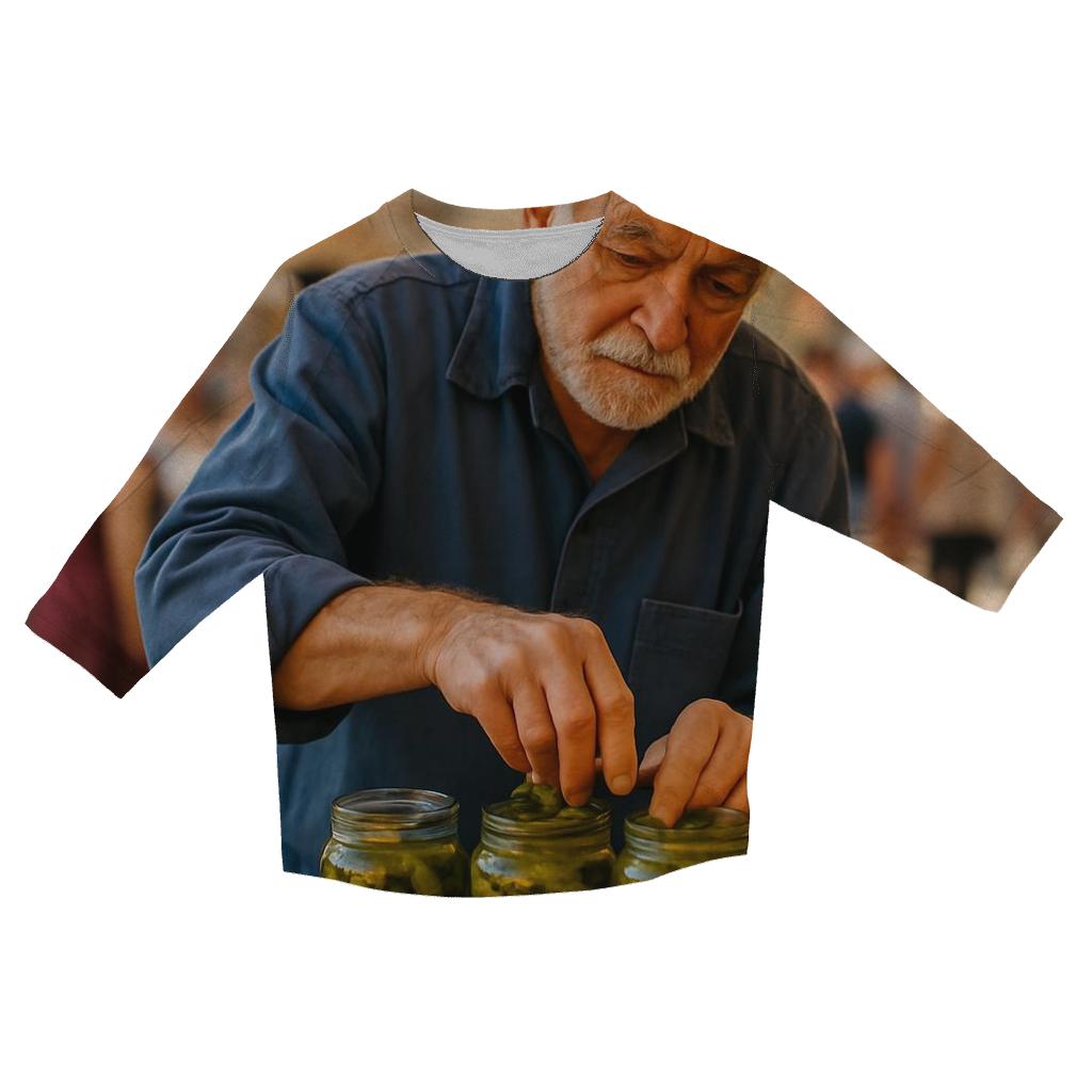 Market Cornichon Conservatory cotton quarter sleeve shirts
