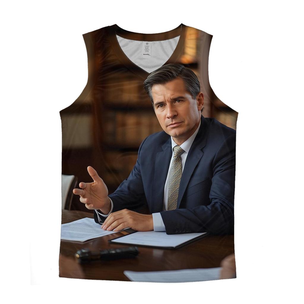 Charlie Kirk At Civic History Workshop cotton sleeveless tops