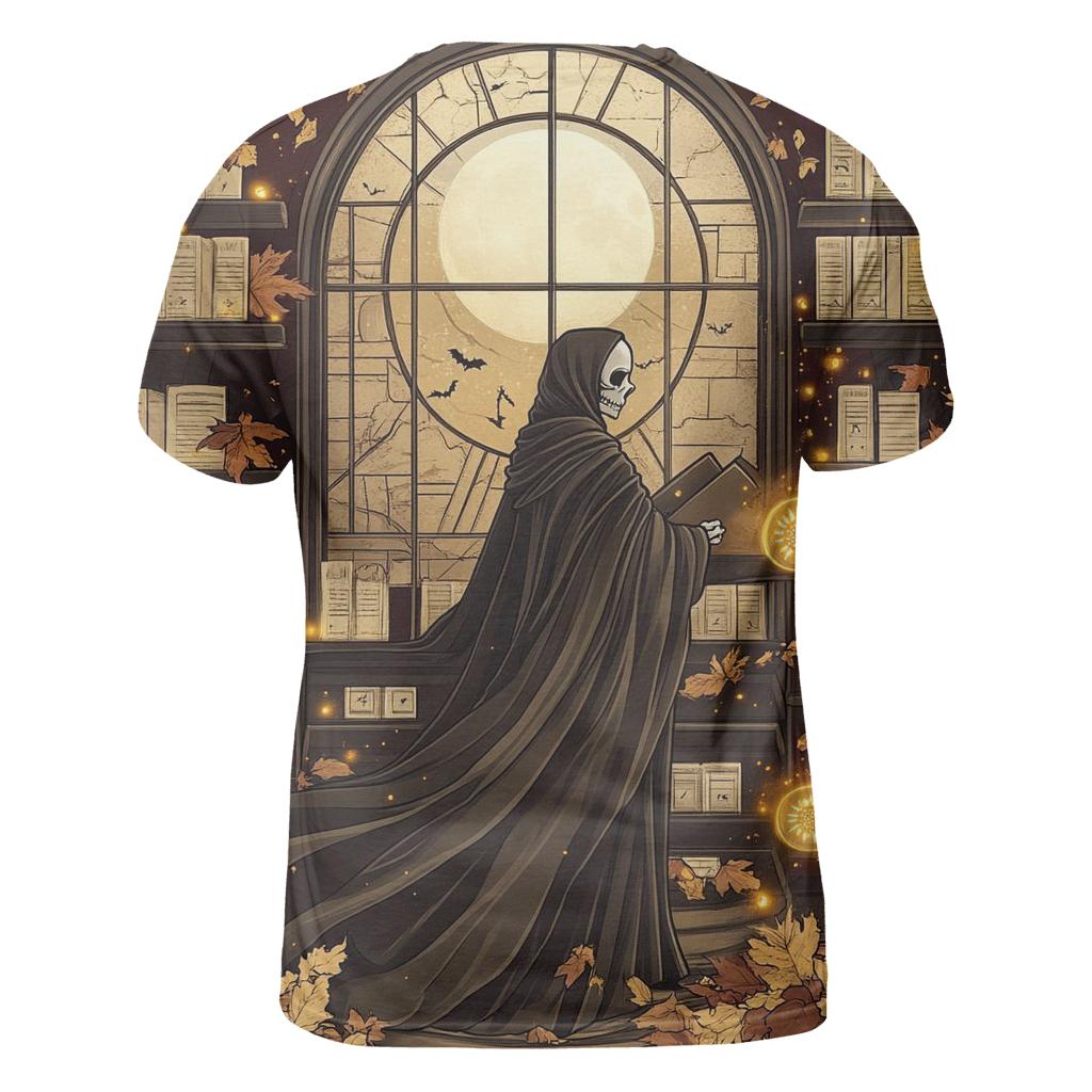 The Archivist Of Autumn Runes custom all-over print shirts
