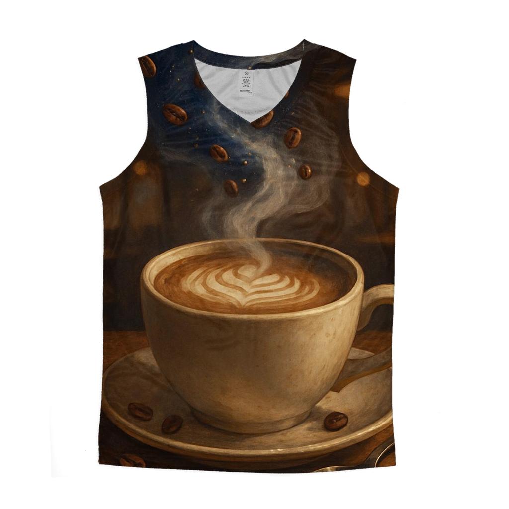 Nebula Brew Mosaic trendy fitted tank tops